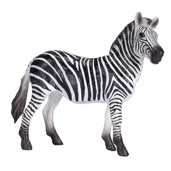 Zebra Mare Wildlife Toy Figure 9 cm Height Approx Mojo Fun 387393 Brand New