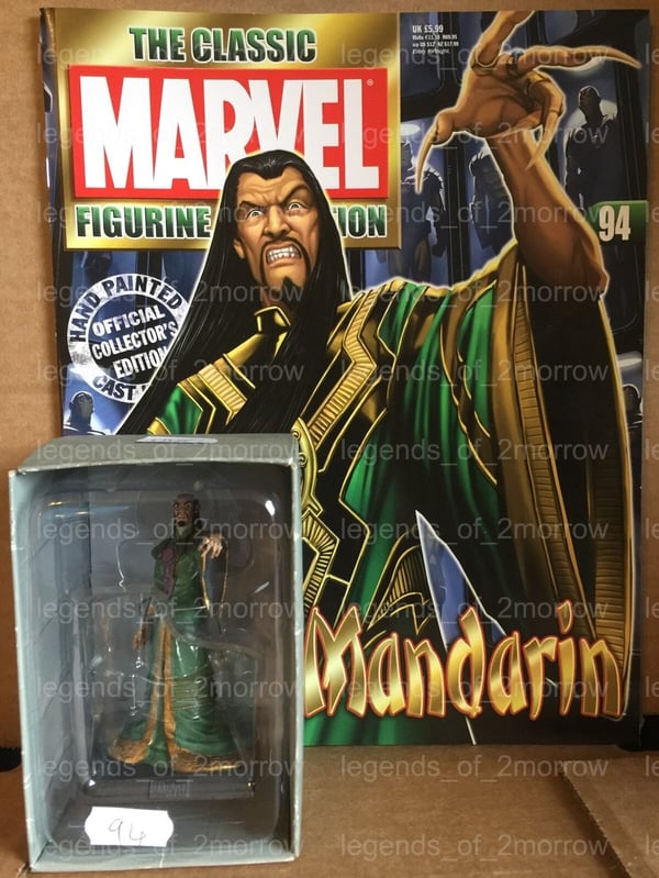 EAGLEMOSS CLASSIC MARVEL FIGURINE COLLECTION ISSUE #94 THE MANDARIN Brand New