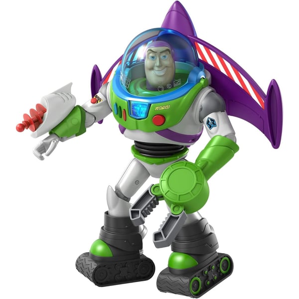 Disney Pixar Toy Story Buzz Lightyear Super Armour Figure ( French Language ) Brand New
