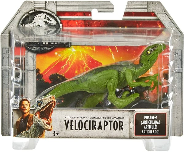 Jurassic World FPF13 Attack Pack Velociraptor Brand New