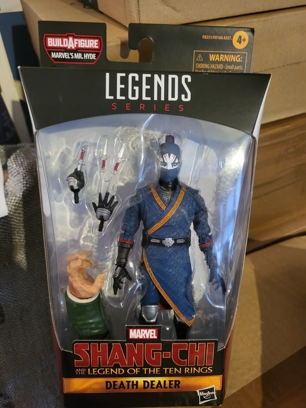 MARVEL LEGENDS SERIES BUILD A FIGURE MARVELS MR HYDE DEATH DEALER FIGURE Brand New