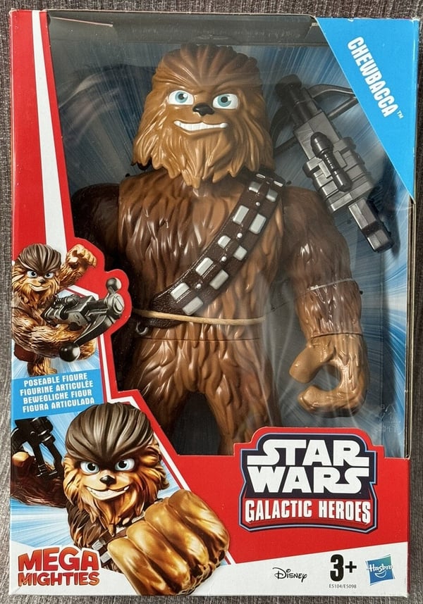 Star Wars / Mega Mighties CHEWBACCA Action Figure / Brand New