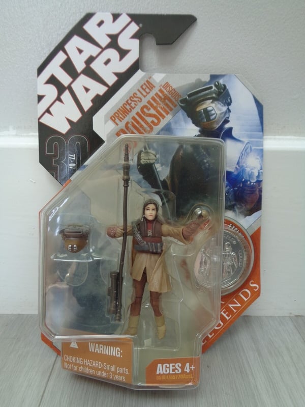 Star Wars The Saga Collection Princess Leia (Boushh Disguise) Action Figure Brand New