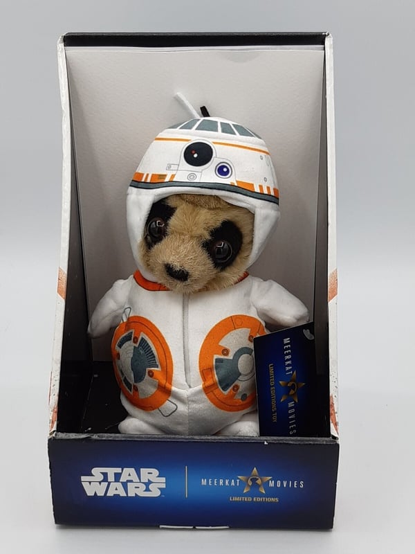 Limited Edition Oleg As BB-8 Star Wars Meerkat Toy with Certificate and Box Brand New