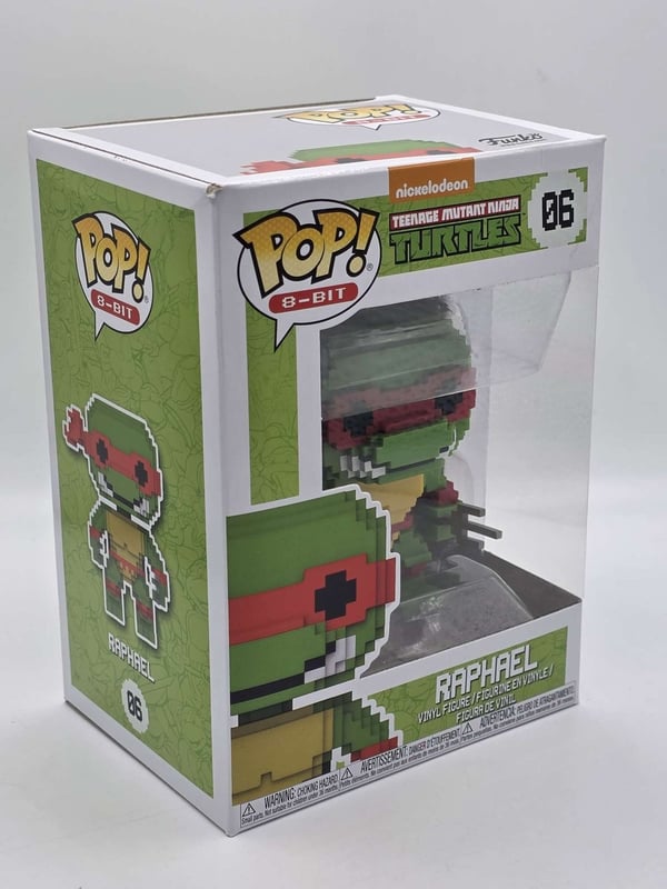 RAPHAEL Funko Pop 8-Bit Teenage Mutant Ninja Turtles #06 Brand New RAPHAEL Funko Pop 8-Bit Teenage Mutant Ninja Turtles #06 Brand New