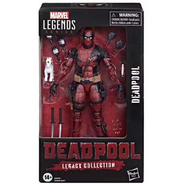 Deadpool Action Figure Legend Series Collectible with Movable Joints Brand New