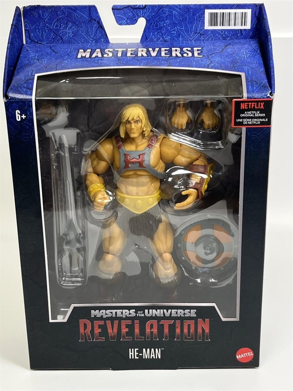 Masters Of The Universe Revalation He Man Mattel GYV09D B19 Brand New