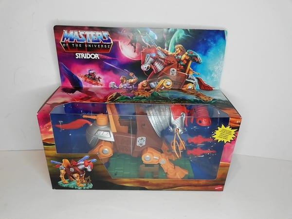 Masters of the Universe Origins He-Man Stridor Brand New