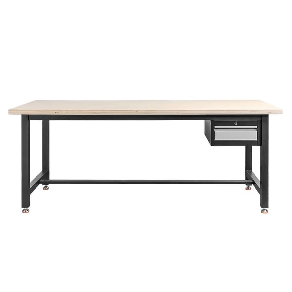 Mega-M työkalukompakti 1 laatikko työpöytään 37x48,6x19 cm harmaa