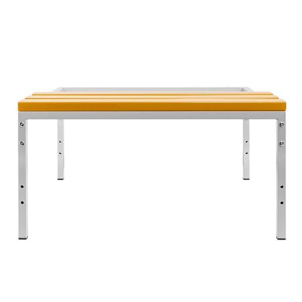 Mega-M WPC skab bund med bænk 80x80x43 cm sammenfoldeligt