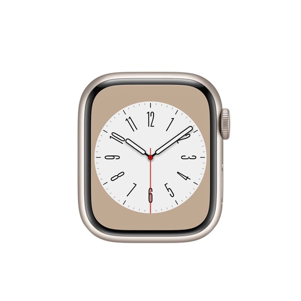 Watch Series 8 Aluminum 45mm Starlight Sport Band Grade C Refurbished