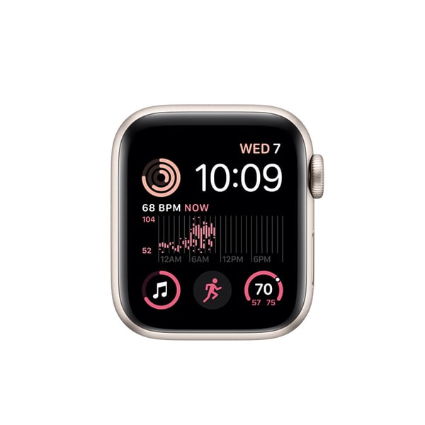 Apple Watch SE Cellular (2nd Gen) Starlight 44mm Starlight Sport Band  Grade C Refurbished