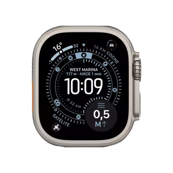 Apple Watch Ultra 3 Titanium Cellular Natural 49mm Midnight Ocean Band  Grade A Refurbished