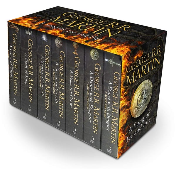 A Game of Thrones: Berättelsen fortsätter: Box-set-samlingen för den bästsäljande klassiska episka fantasyserien bakom den prisbelönta HBO och Sky TV
