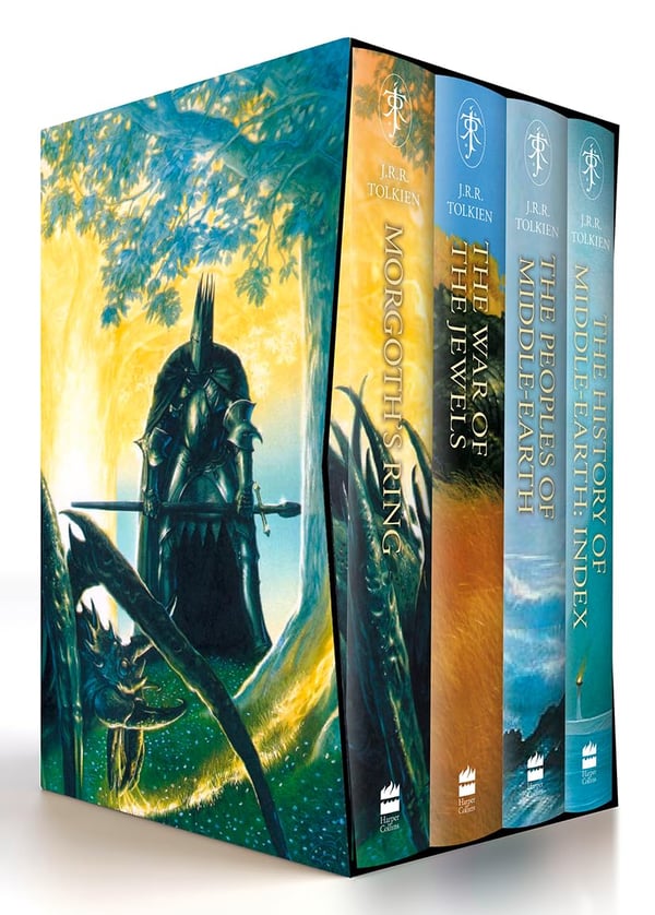 The History of Middle-earth (Laatikko 4): Morgothin sormus Jalokivien sota Keski-maan kansat & Hakemisto (The History of Middle-earth)