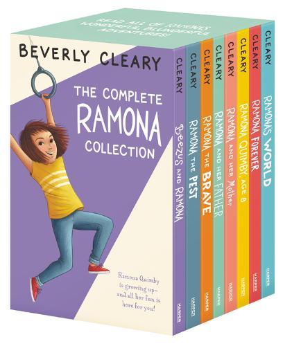 Den komplette Ramona-samling med 8 bøger: Beezus og Ramona, Ramona og hendes far, Ramona og hendes mor, Ramona Quimby, 8 år, Ramona for altid, Ramona t Den komplette Ramona-samling med 8 bøger: Beezus og Ramona, Ramona og hendes far, Ramona og hendes mor, Ramona Quimby, 8 år, Ramona for altid, Ramona t
