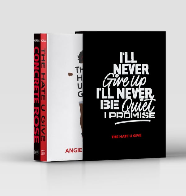 Angie Thomas Box Set: The Hate U Give och Concrete Rose