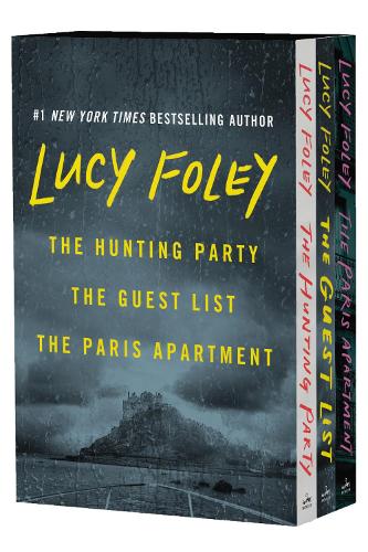 Lucy Foley Boks Sæt: Jagtselskabet / Gæstelisten / Lejligheden i Paris