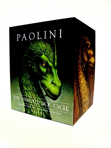 Perintökaari, 4 kirjan kovakantinen pakkaus: Eragon; Vanhin; Brisingr; Perintö