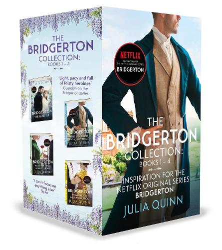 Bridgerton-kokoelma: Kirjat 1–4: Inspiraationa Netflixin alkuperäissarja Bridgerton