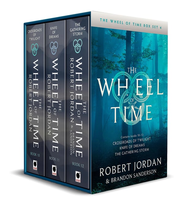 The Wheel of Time -boksisetti 4: Kirjat 10-12 (Hämärän risteys, Unien veitsi, Myrskyn kokoaminen)