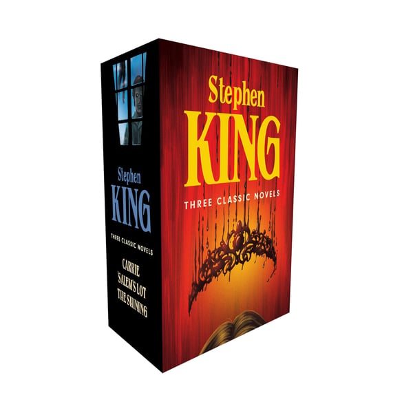 Stephen King Tre Klassiska Romaner Box Set: Carrie 'Salem's LotThe Shining