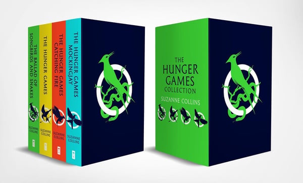 The Hunger Games 4-bogs paperback-boks sæt
