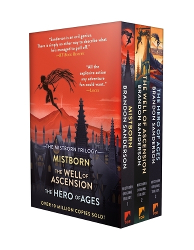 Mistborn Trilogy Tpb Box Set: Mistborn, Uppstigningens brunn, Hjältarnas tid