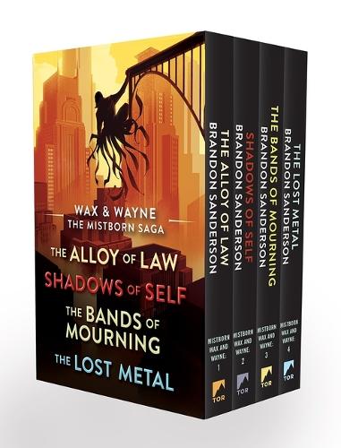 Wax ja Wayne, Mistborn-saaga -kirjapaketti: Lain seos, Itsen varjot, Surun siteet ja Kadonnut metalli