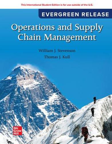 Operations- och Supply Chain Management: 2024 års utgåva ISE