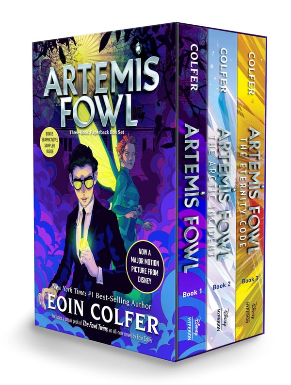 Artemis Fowl 3-bogs paperback-bokssæt (Artemis Fowl bøger 1-3) Artemis Fowl 3-bogs paperback-bokssæt (Artemis Fowl bøger 1-3)