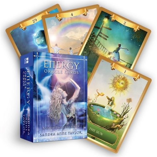 Energy Oracle Cards: 53 kortin pakka ja opaskirja