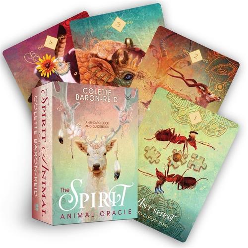 The Spirit Animal Oracle: Et sæt med 68 kort - Dyreåndskort med guidebog