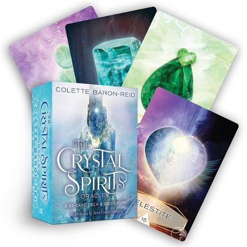 The Crystal Spirits Oracle: En 58-korts orakelkortlek och guidebok för kristallhelande, meddelanden, spådom, klarhet och andlig vägledning