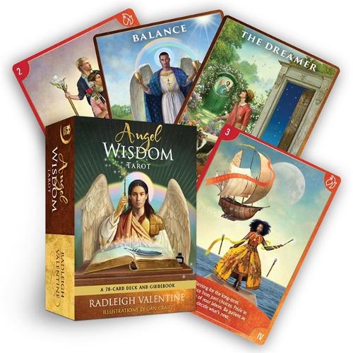 Änglavisdom Tarot: En kortlek med 78 kort och guidebok