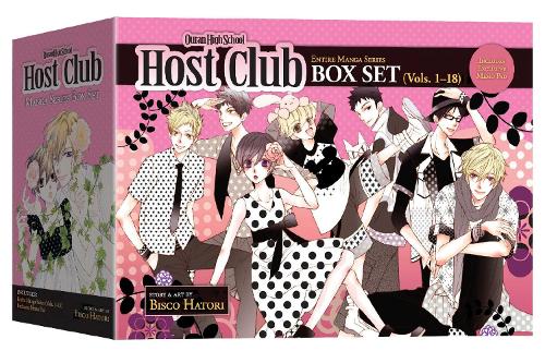 Ouran High School Host Club Komplett Box Set: Volymer 1-18 med Premium
