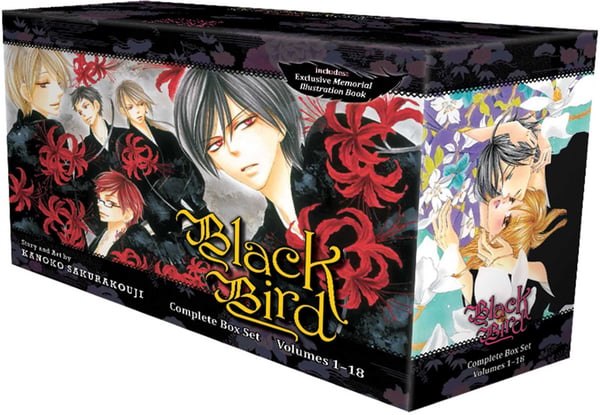 Black Bird -kokoelma: Graafinen romaani -boksi, osat 1–18 ja premium-lisämateriaali