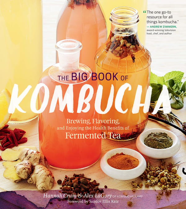 Den Store Bog om Kombucha: Brygning, Smagsstoffer og Nydelse af de Sundhedsmæssige Fordele ved Fermenteret Te