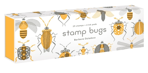 Stämpelbuggar: 25 stämplar och 2 stämpeldynor