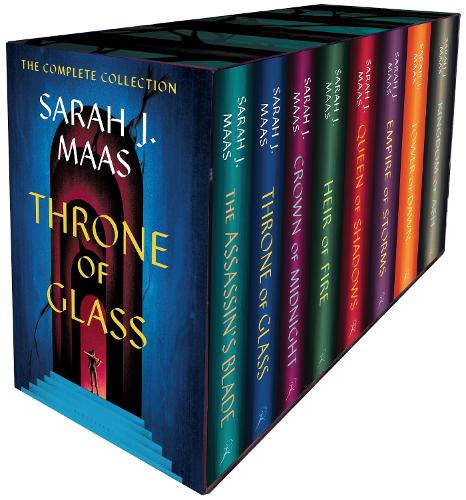 Throne of Glass Hardcover Boks Sæt
