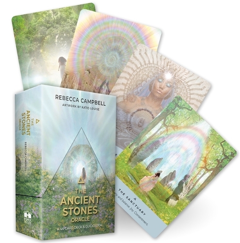 The Ancient Stones Oracle: 44 kortin pakka ja opaskirja