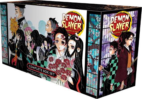 Demon Slayer: Kimetsu no Yaiba Komplet boks: Inkluderer bind 1-23 med premium