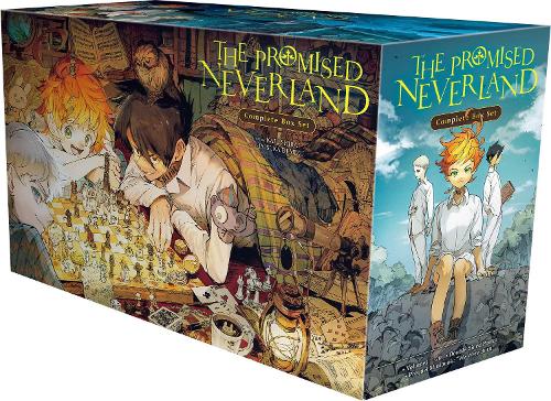 The Promised Neverland Komplet Boks: Inkluderer bind 1-20 med premium