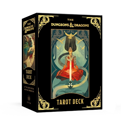 The Dungeons & Dragons Tarotkort: Et sæt med 78 kort og en guidebog