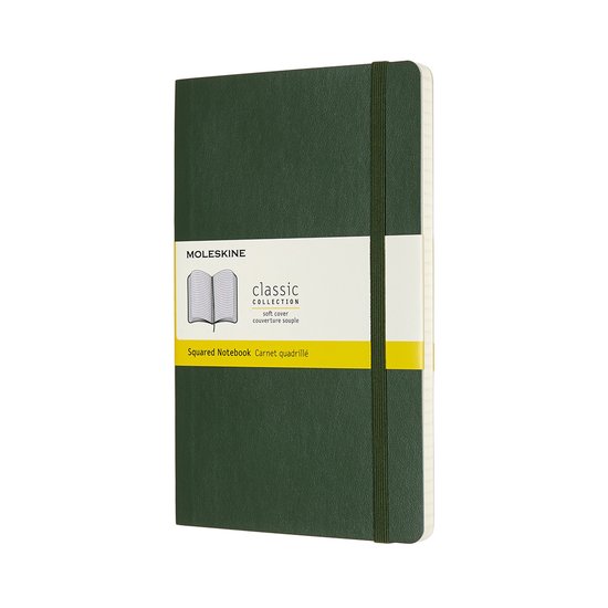 Moleskine Stor Firkantet Notesbog med Blødt Omslag