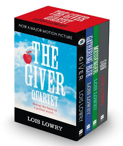 Giver-bokssæt: Giveren, Gathering Blue, Messenger, Son (Giver-kvartetten)