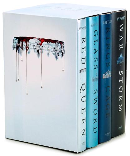 Red Queen 4-bogs hardback-æske: Bøger 1-4
