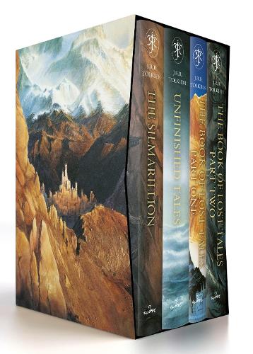 The History of Middle-Earth Box Set #1: Silmarillion / Keskeneräiset tarut / Kadonneiden tarujen kirja, osa yksi / Kadonneiden tarujen kirja, osa kaksi