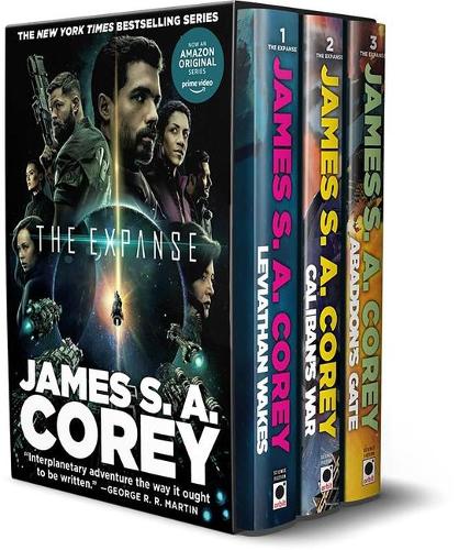 The Expanse Hardcover Box Set: Leviathan Wakes Caliban's War Abaddon's Gate: Nu en Prime Original-serie