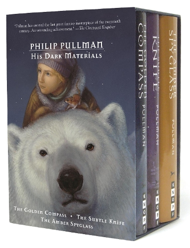 His Dark Materials 3-Bogs Hardcover Bokssæt: Det Gyldne Kompas; Den Subtile Kniv; Ravkikkerten